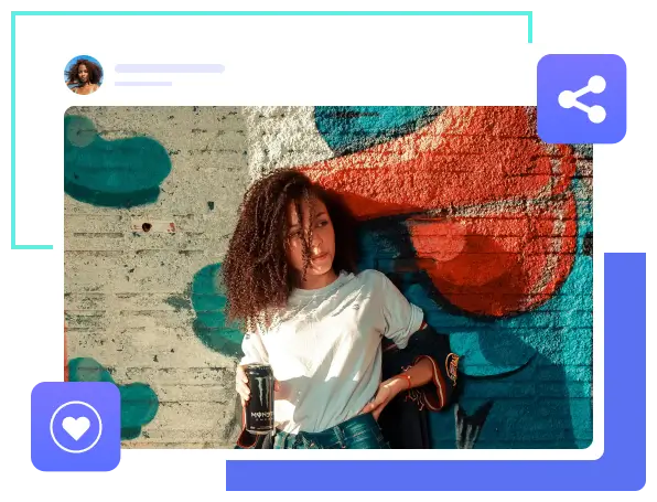 4k photo social share