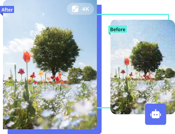4k upscale with denoise