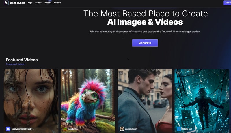 ai girl generator baselabs.ai
