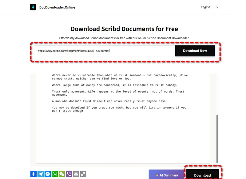 Scribd Downloader