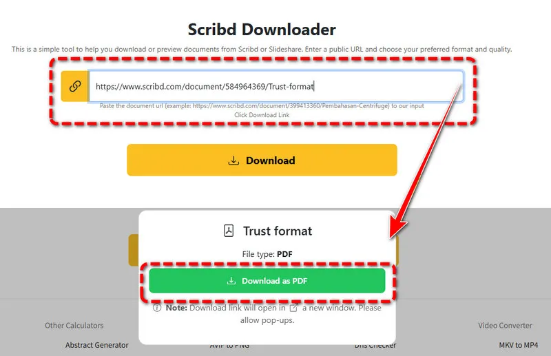 Scribd Downloader