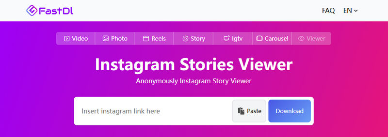 fastdl instagram downloader
