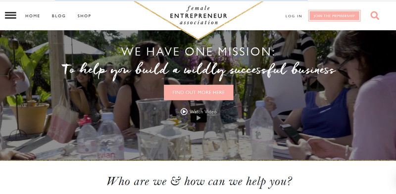 The Female Entrepreneur Association Social Media Girls forum