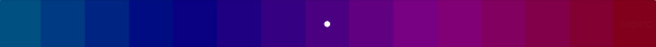 hue range of indigo color