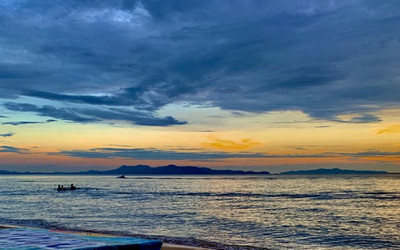 indigo color with yellow