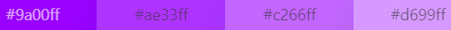 monochromatic colors for mauve color