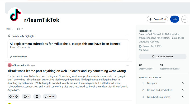 r/learnTikTok Social Media Girls forum