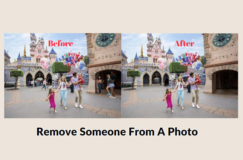 remove someone from a photo