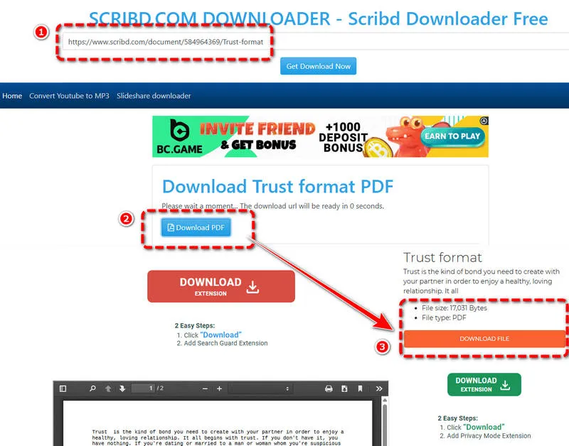 Scribd Downloader