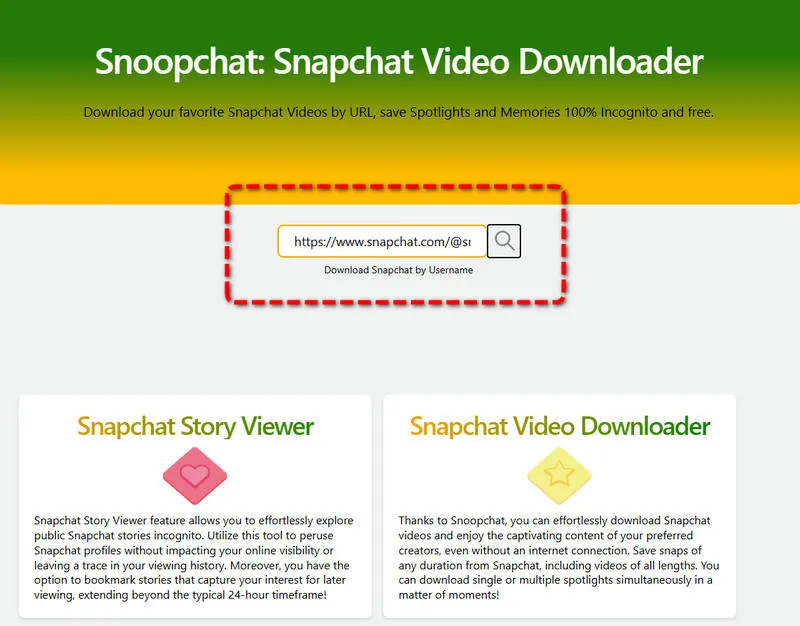 Snapchat Story Viewer snoopchat
