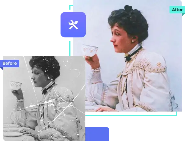 best photo colorizer to restore the color of old photo