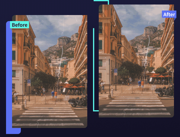 restore blurry photo