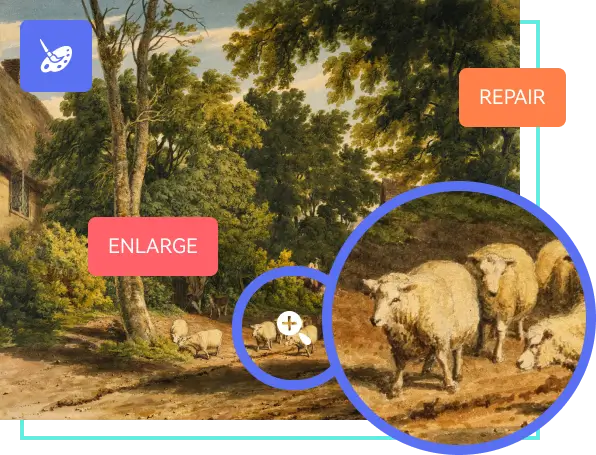 restore lost details