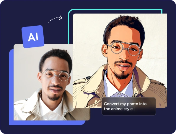 turn photo into anime